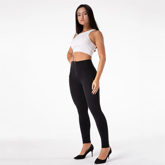 High Waisted Compression Leggings Women Fitness Best Workout Scrunch Bum Lifted Legging Push-Up Leggins