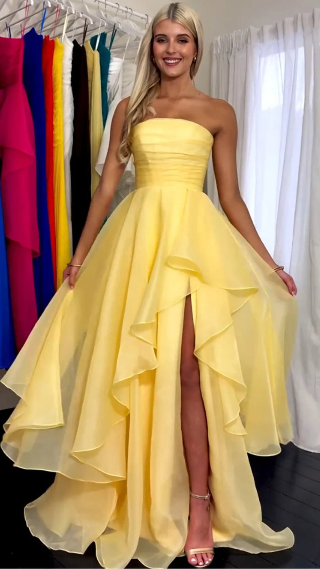 Women's Evening Dresses Luxury 2025 Bespoke Occasion Dresses for Special Occasions Side Split