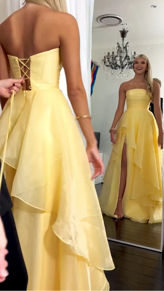 Women's Evening Dresses Luxury 2025 Bespoke Occasion Dresses for Special Occasions Side Split