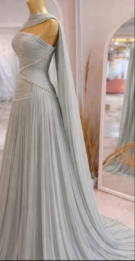 Woman Party Wedding Custom Made Luxurious Engagement Dress Korean Popular
