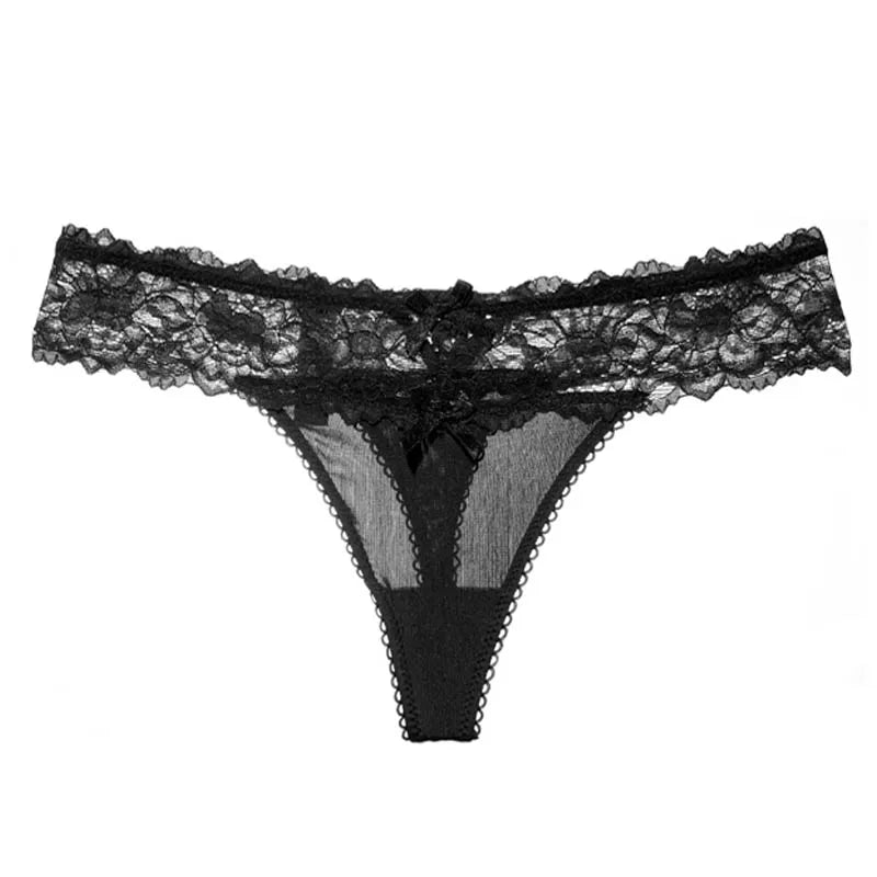 Sexy Panties Women Lace Low-waist Briefs Female Hollow Out Underwear Ladies Underpants Intimates String Lingerie