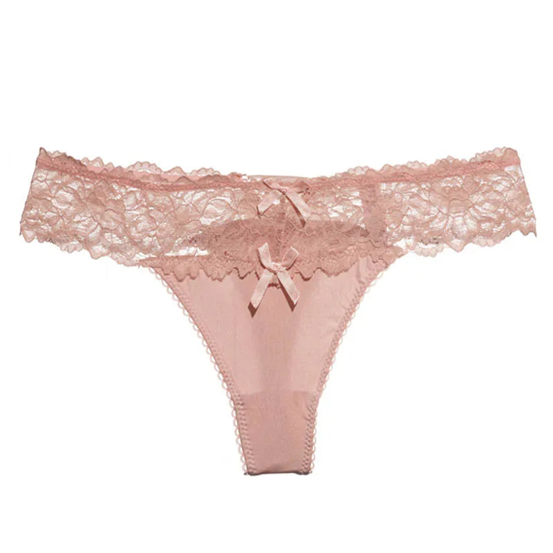 Sexy Panties Women Lace Low-waist Briefs Female Hollow Out Underwear Ladies Underpants Intimates String Lingerie