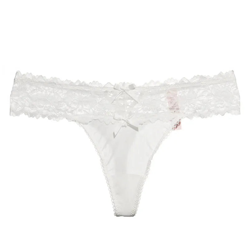 Sexy Panties Women Lace Low-waist Briefs Female Hollow Out Underwear Ladies Underpants Intimates String Lingerie