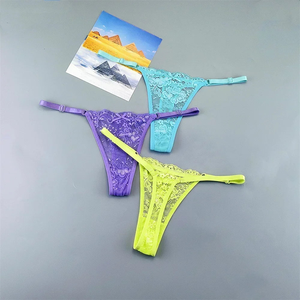 Tanga Ajustável em Renda