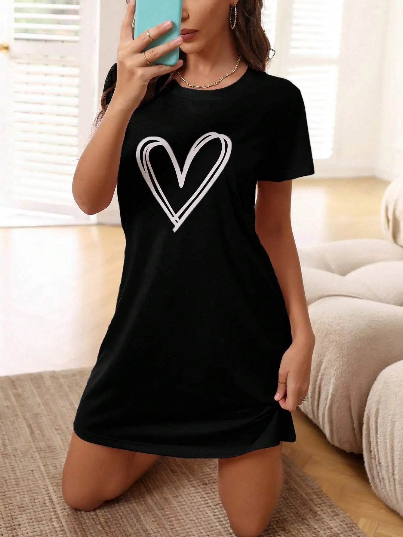 Pajamas Woman Nightwear Sexy Nightgown Home Wear Women Sleepwear One Piece Dress Nightgowns Sleepwear for Sleeping Sleep Shirts