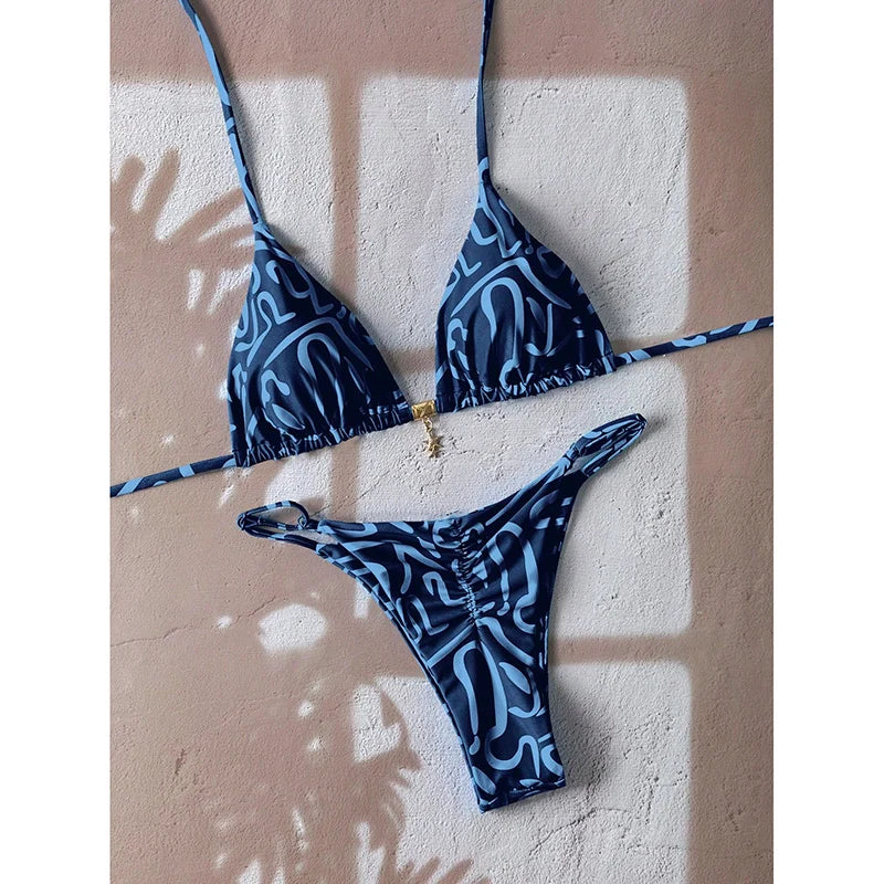 Sexy Bikinis Bathing Suits 2026 Micro Bikini Sets Women Swimsuit Beach Wear Thong Swimwear for Female
