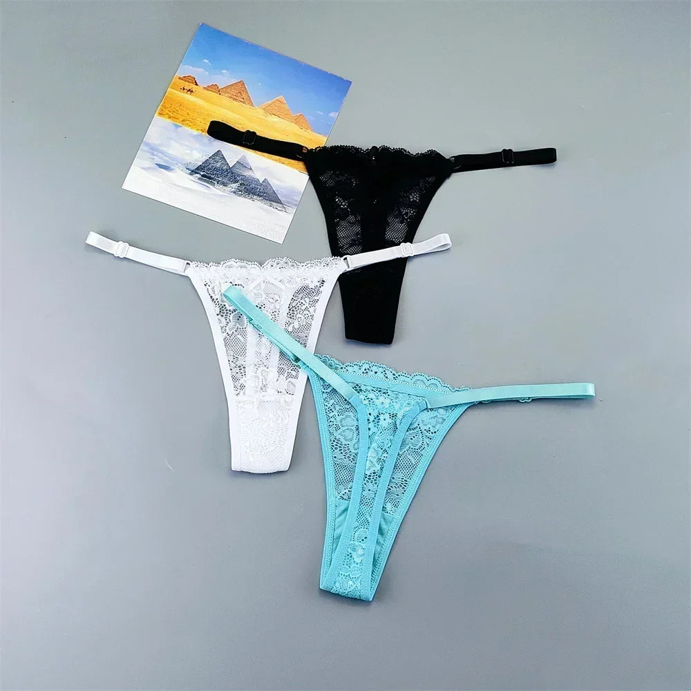 Tanga Ajustável em Renda