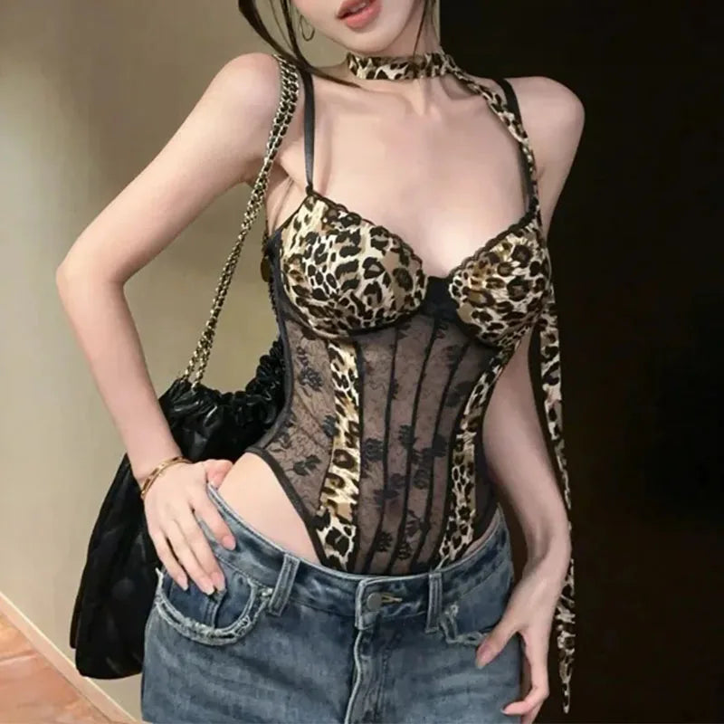 Top em Malha Semi-Transparente