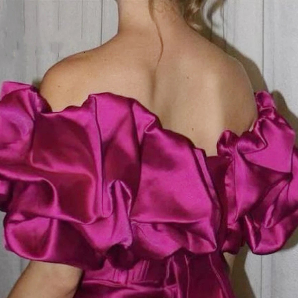 Evening Satin Line A Three-dimensional Rotator Cuff Elegant Party Long Dresses for Formal Occasions Luxury