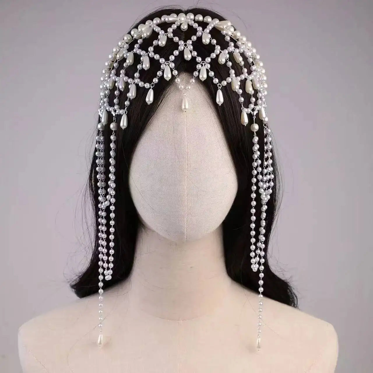 Vestido Corpete com Pérolas