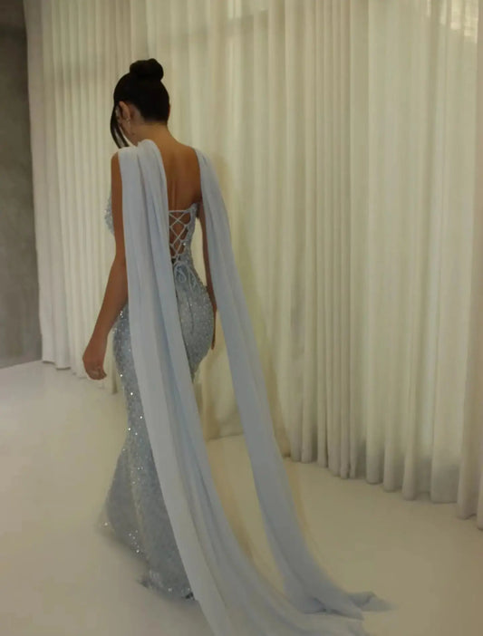 Elegant Women's Dresses for Wedding Party Women's Evening Dress Mermaid Vestidos De Festa