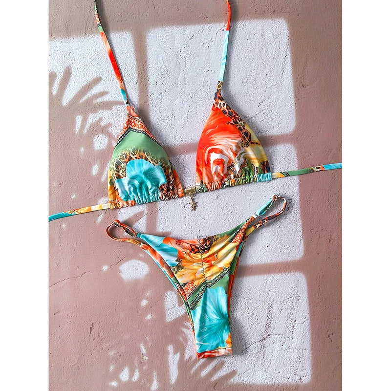 Sexy Bikinis Bathing Suits 2026 Micro Bikini Sets Women Swimsuit Beach Wear Thong Swimwear for Female