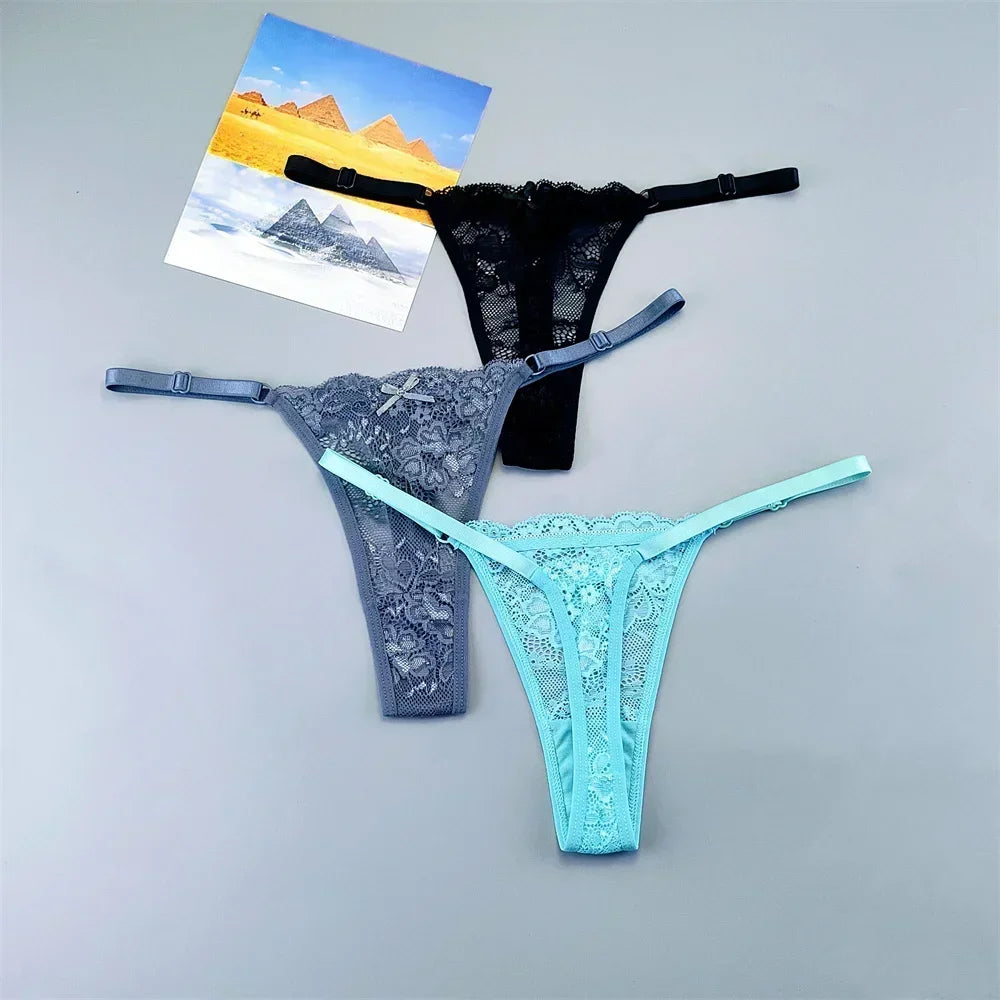 Tanga Ajustável em Renda
