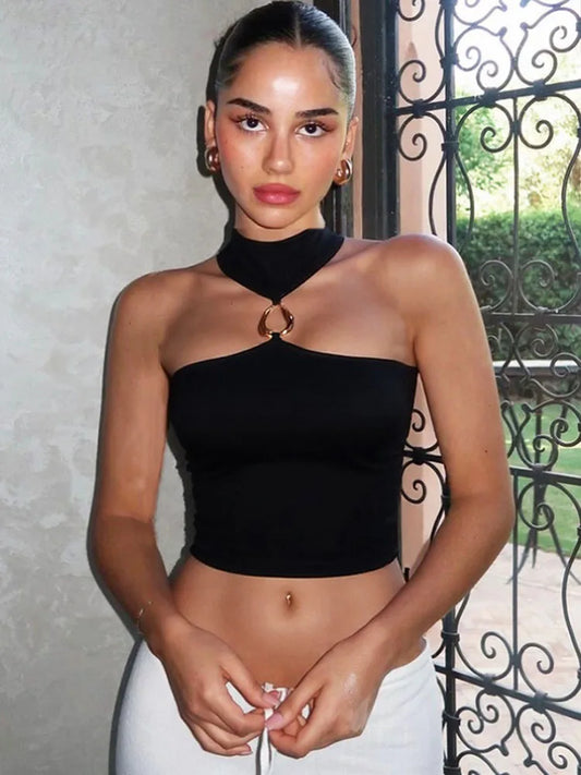 Tops Women Turtleneck Off Shoulder Skinny Stretch Street Fashion Wild Style Solid Outfits
