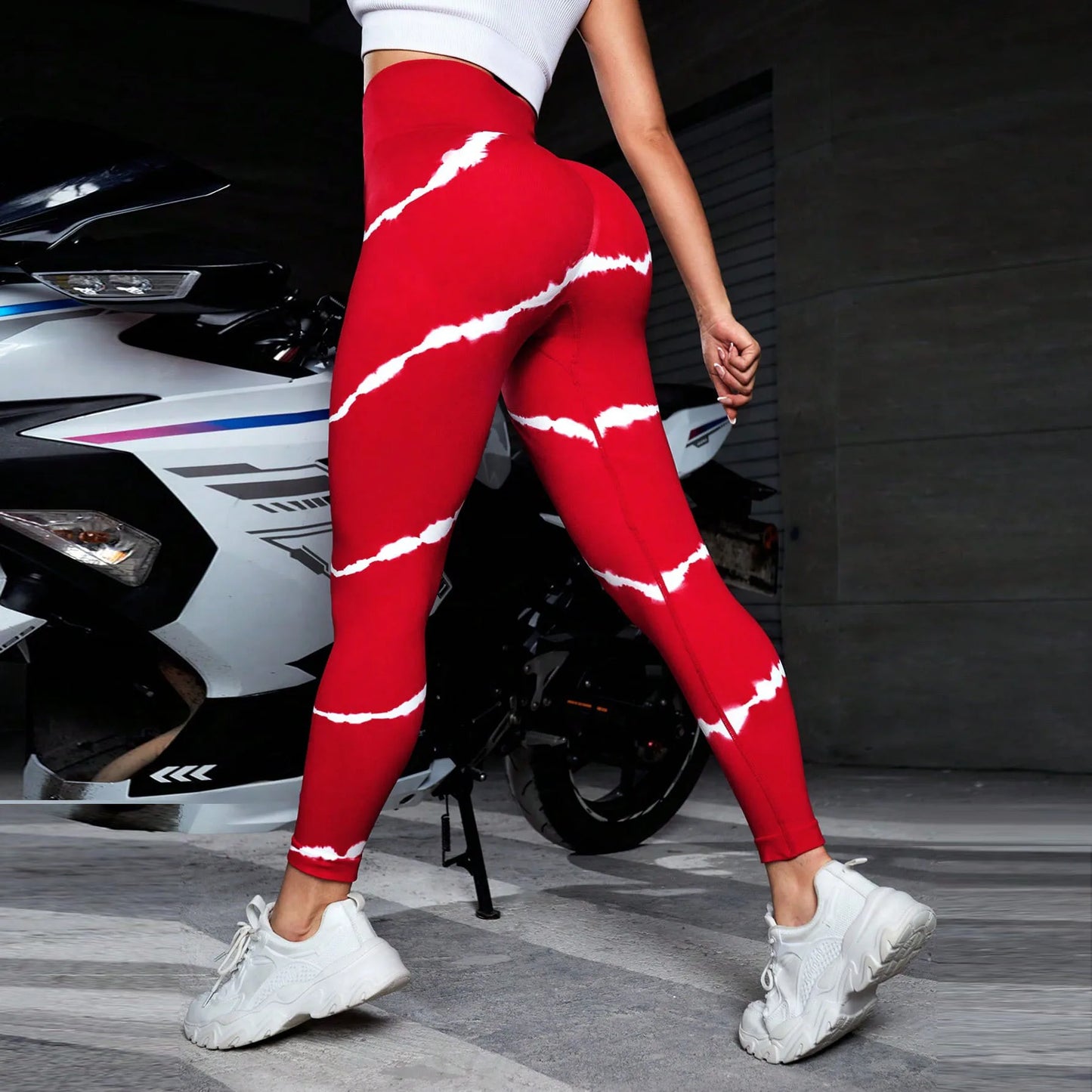 Yoga Leggings Women Butt Lift Scrunch Stretch Gym Running Fitness Sports Workout Pants