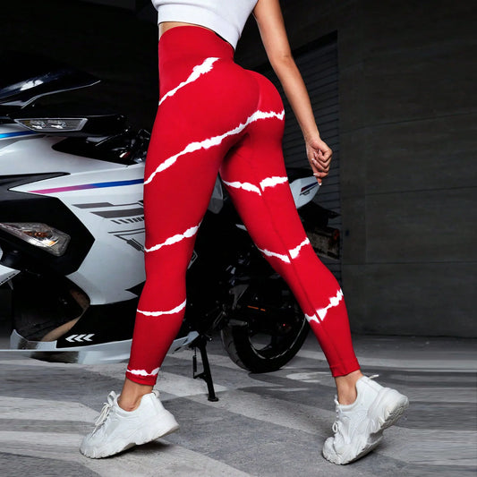 Yoga Leggings Women Butt Lift Scrunch Stretch Gym Running Fitness Sports Workout Pants
