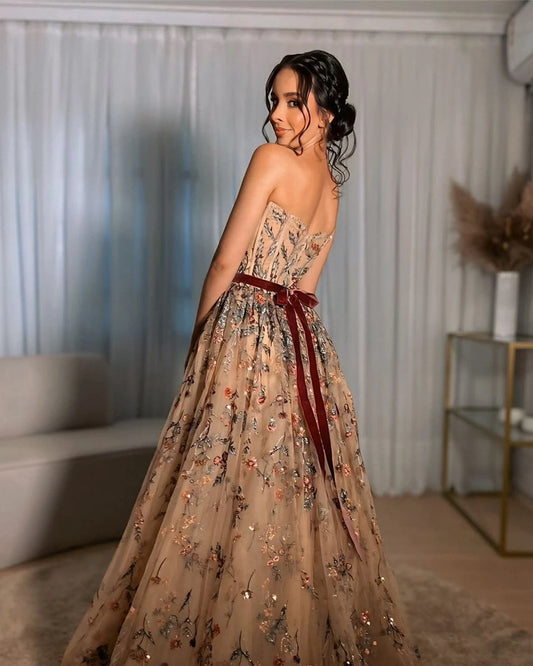 Sharon Happy Evening Dresses for Special Occasions Wedding Party Dresses Elegant