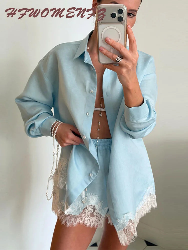 Conjunto de Praia em Linho