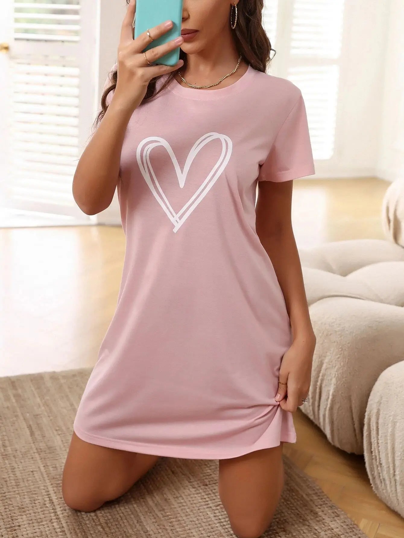 Pajamas Woman Nightwear Sexy Nightgown Home Wear Women Sleepwear One Piece Dress Nightgowns Sleepwear for Sleeping Sleep Shirts