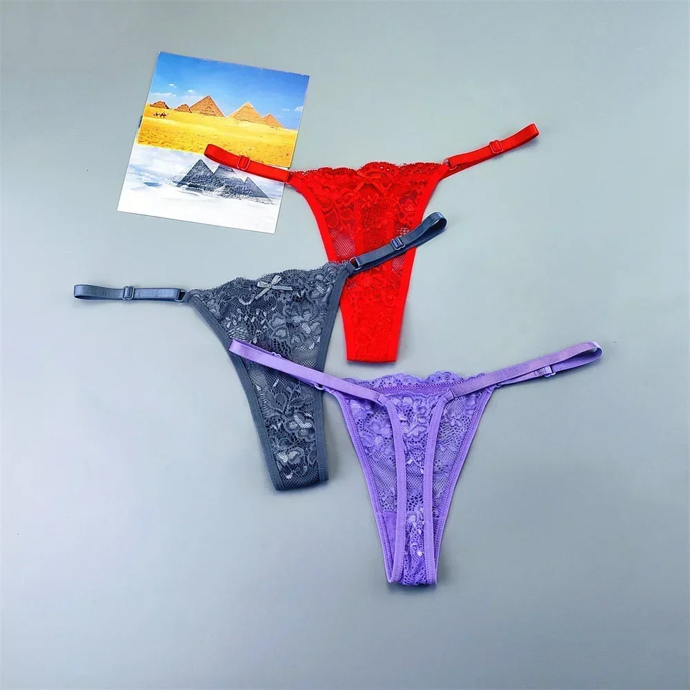 Tanga Ajustável em Renda