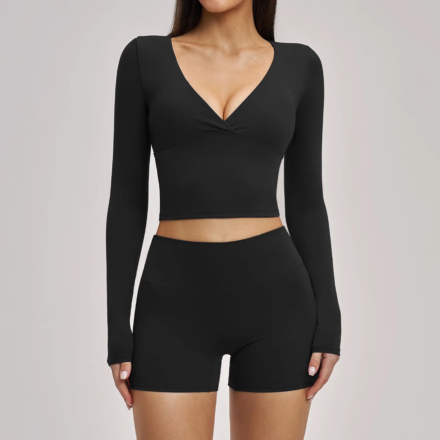 Conjunto de Yoga sem Costuras
