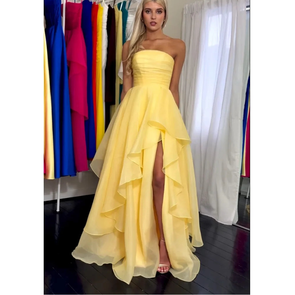 Women's Evening Dresses Luxury 2025 Bespoke Occasion Dresses for Special Occasions Side Split