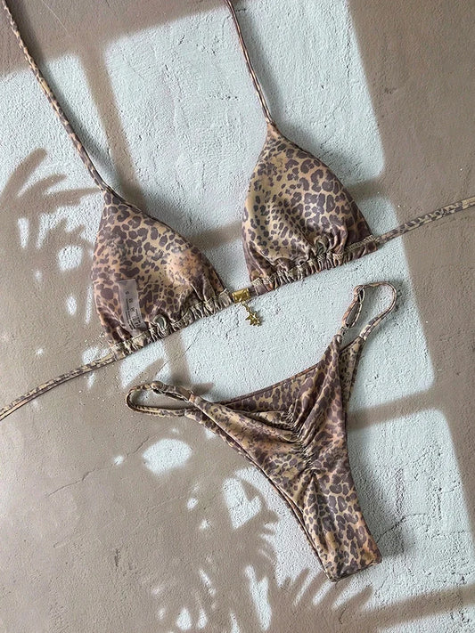 Sexy Bikinis Bathing Suits 2026 Micro Bikini Sets Women Swimsuit Beach Wear Thong Swimwear for Female