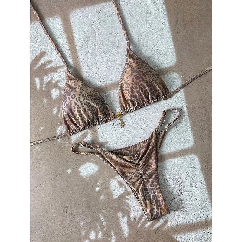 Sexy Bikinis Bathing Suits 2026 Micro Bikini Sets Women Swimsuit Beach Wear Thong Swimwear for Female