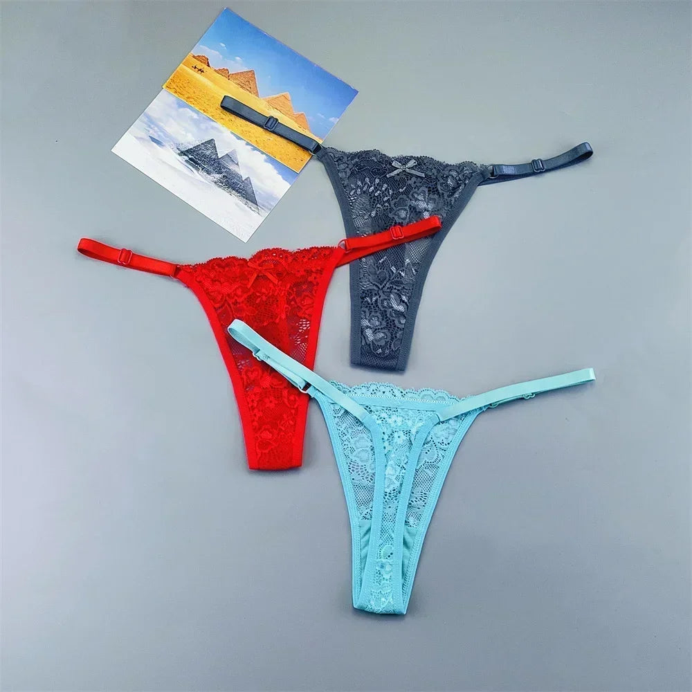 Tanga Ajustável em Renda