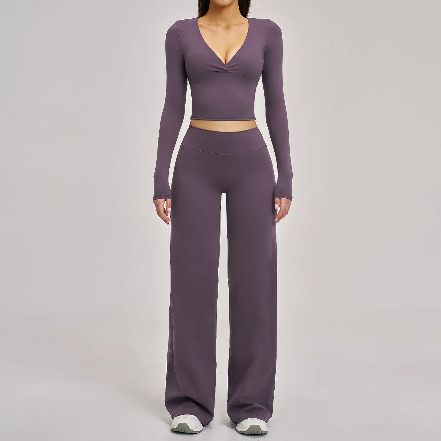 Conjunto de Yoga sem Costuras