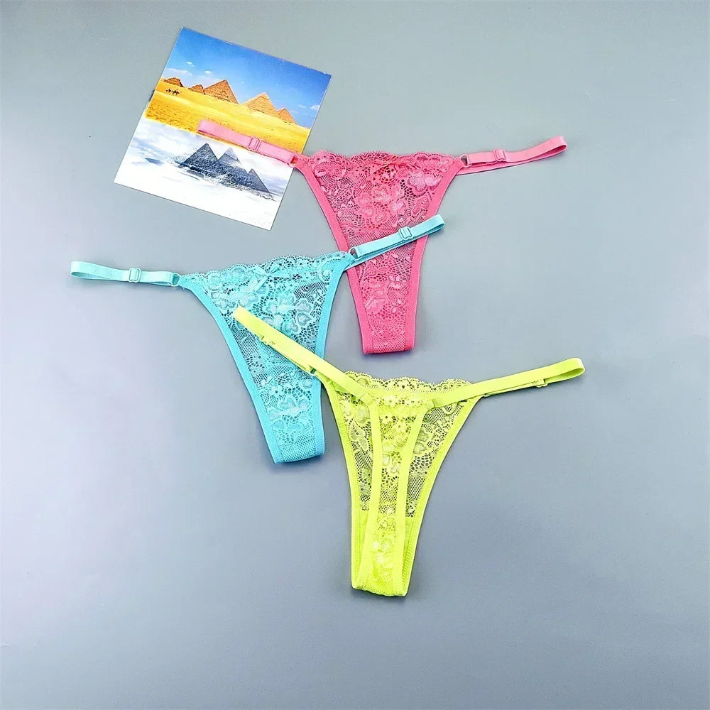 Tanga Ajustável em Renda