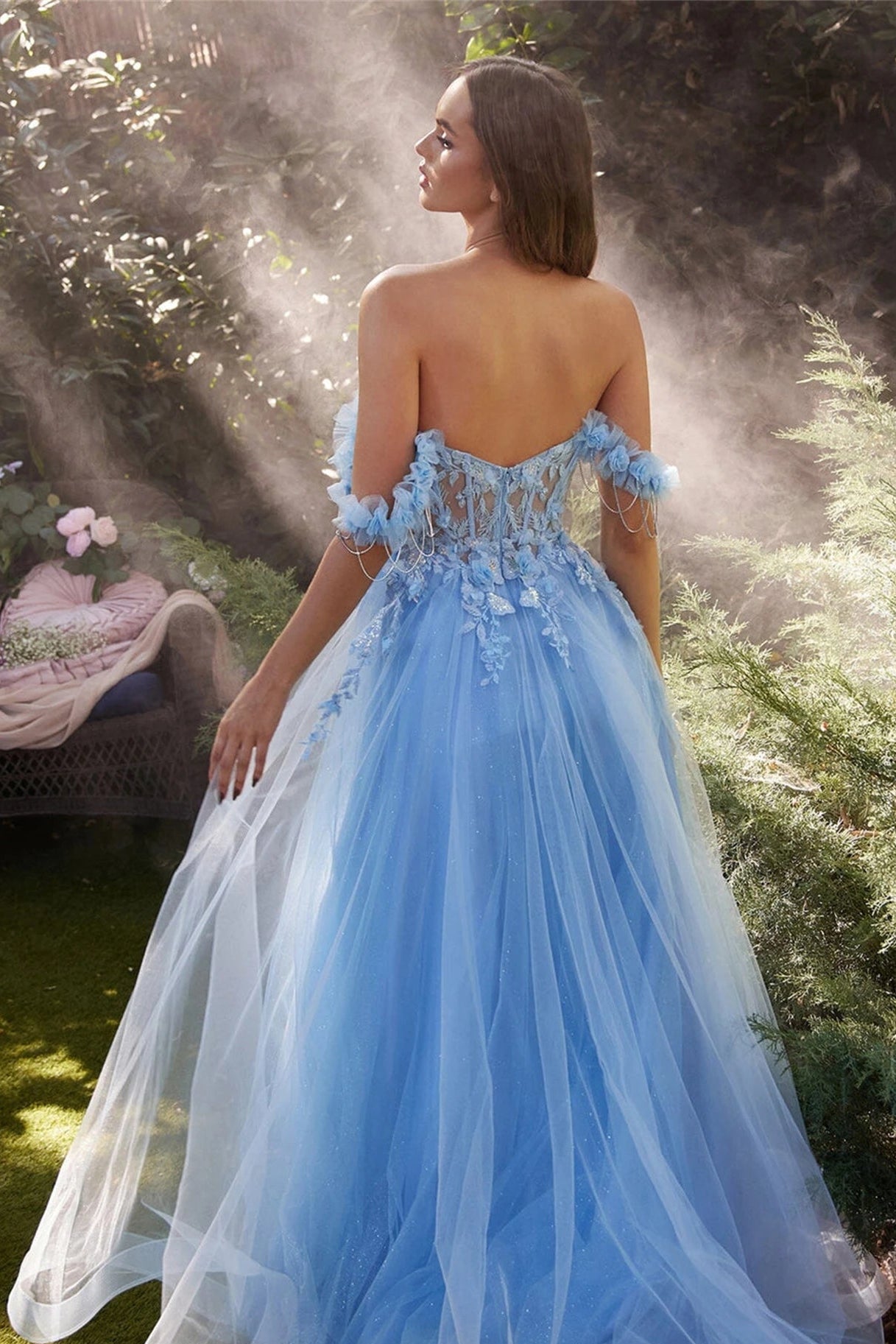 Grace Line A Evening Dress Wedding Party Prom Dresses Elegant Woman Sharon Happy Graduation Womens Gown