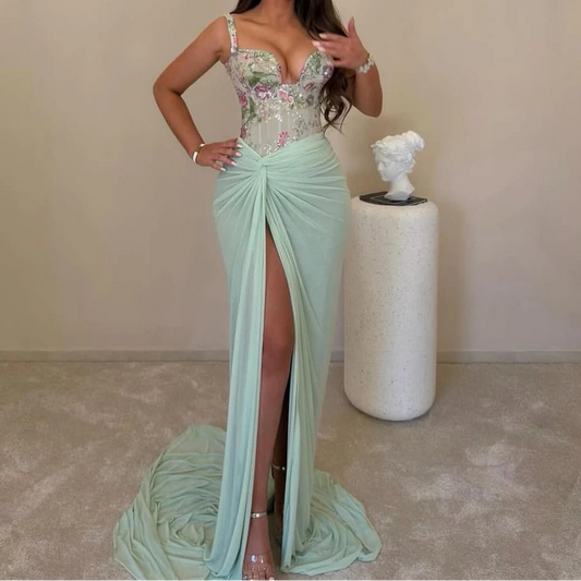 Flowers Elegant Women's Dresses for Wedding Party Dresses Luxury 2026 Fishtail Skirt Dress 2026