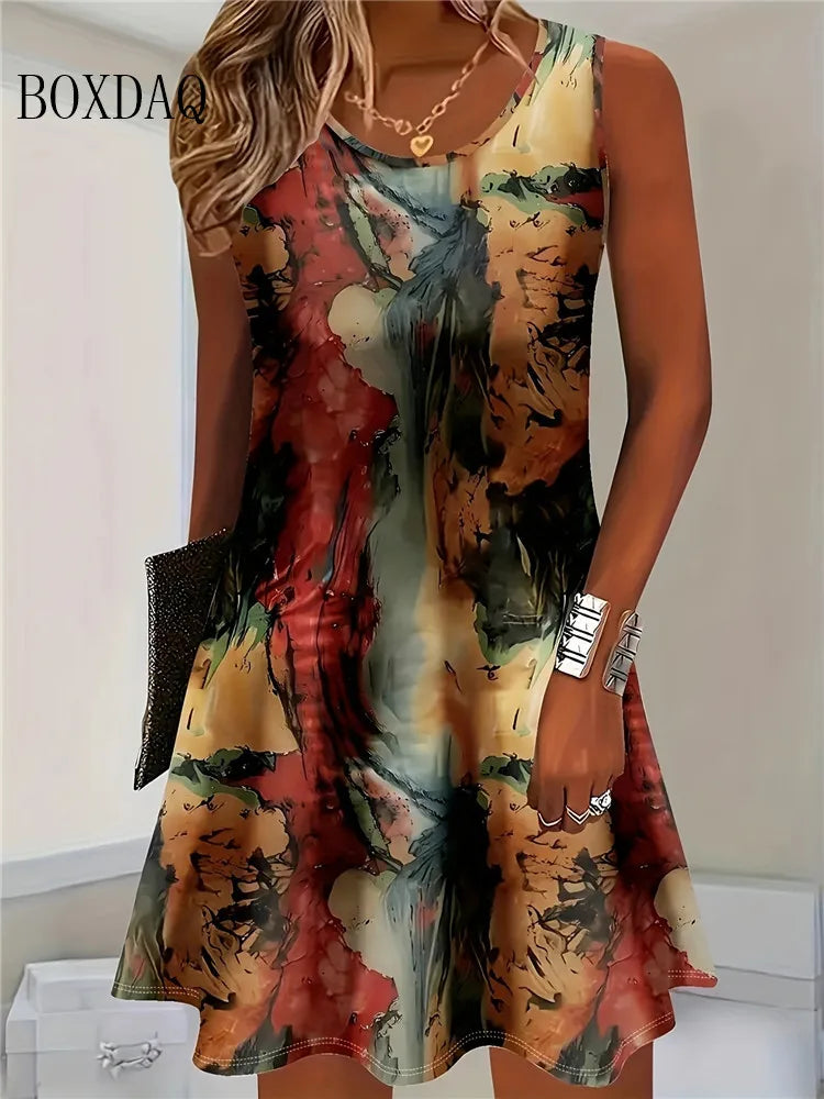 Vestido Longo Botânico