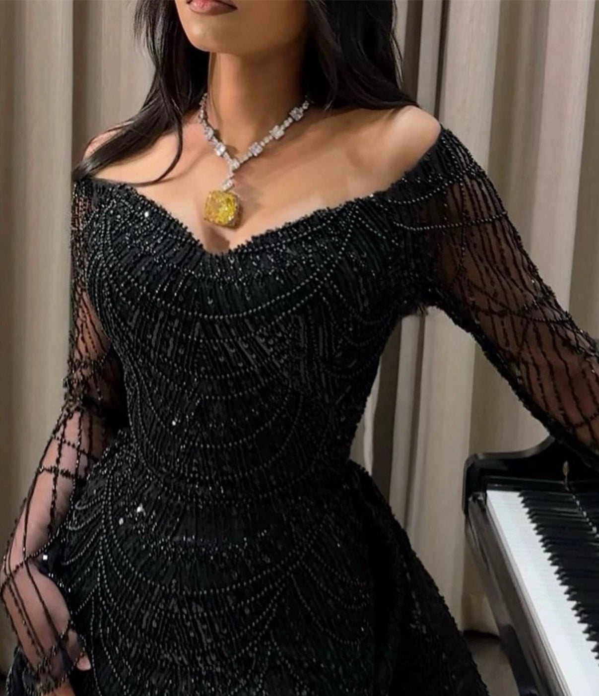Luxurious Evening Dresses 2025 Woman Party Dress Special Occasion Dress Glitter