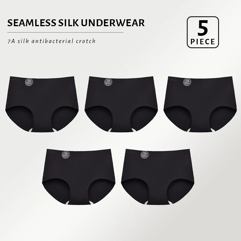 Panties Woman Underwear Ultra-Thin High Elastic Invisible Briefs Soft Breathable Female Lingerie