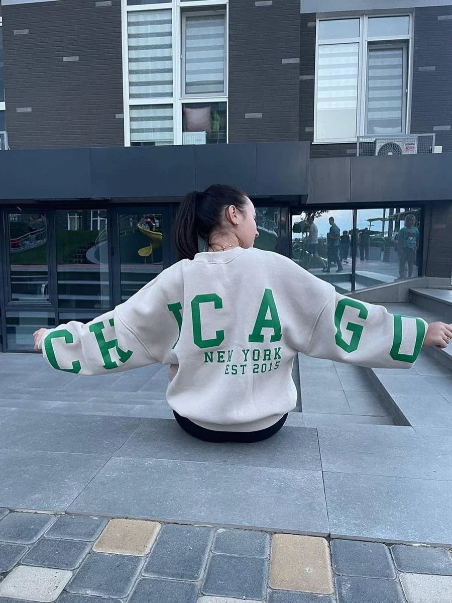 Sweatshirt Evasê em Algodão
