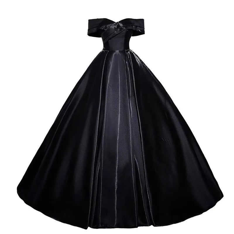 Evening Gown, Banquet, Socialite, High-end French Princess, Fluffy Skirt, Art Examination, Niche High-end Vocal Art Examination
