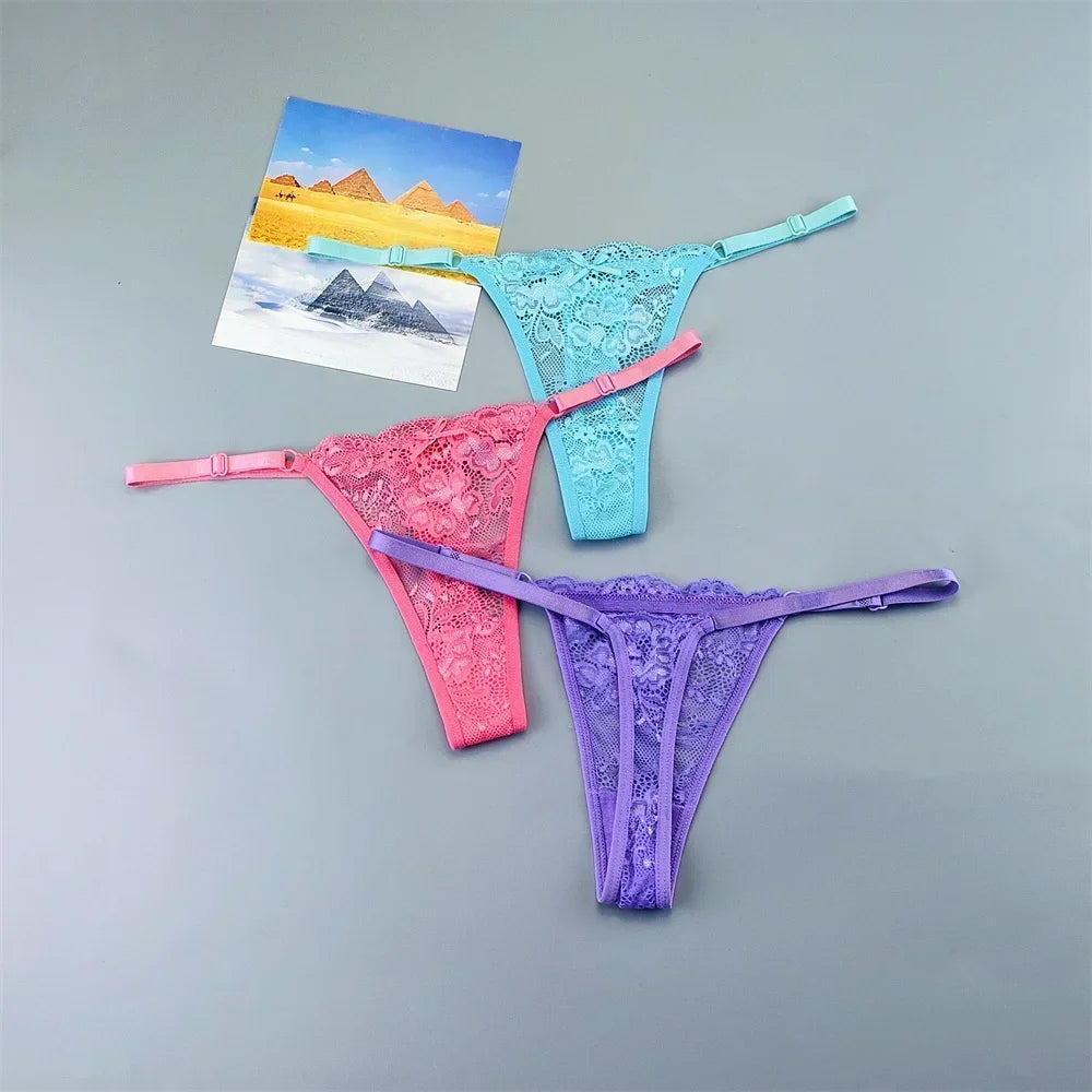 Tanga Ajustável em Renda