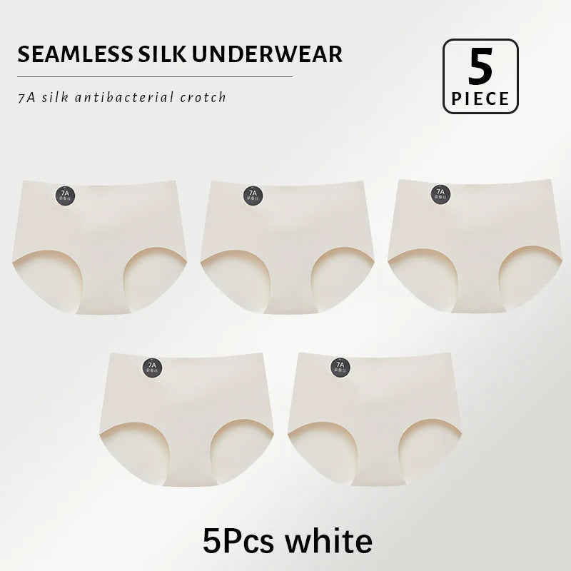 Panties Woman Underwear Ultra-Thin High Elastic Invisible Briefs Soft Breathable Female Lingerie