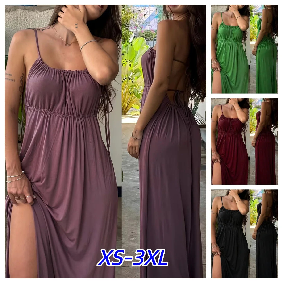 Vestido Longo com Ombros Nus