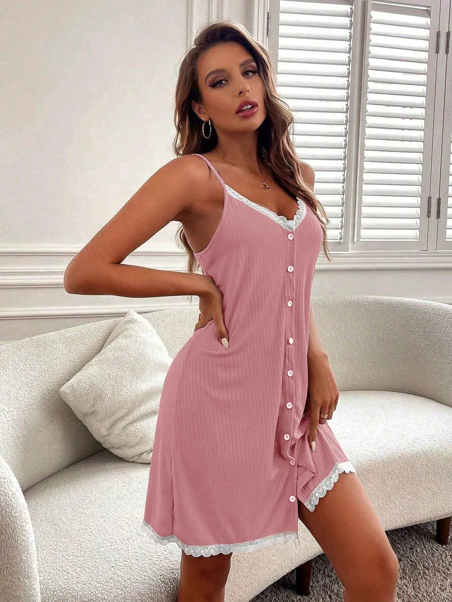 Pajamas Woman Nightwear Sexy Nightgown Home Wear Women Sleepwear One Piece Dress Nightgowns Sleepwear for Sleeping Sleep Shirts