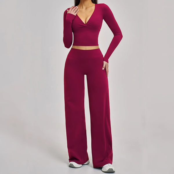 Conjunto de Yoga sem Costuras