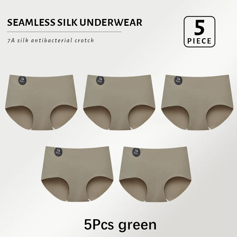 Panties Woman Underwear Ultra-Thin High Elastic Invisible Briefs Soft Breathable Female Lingerie