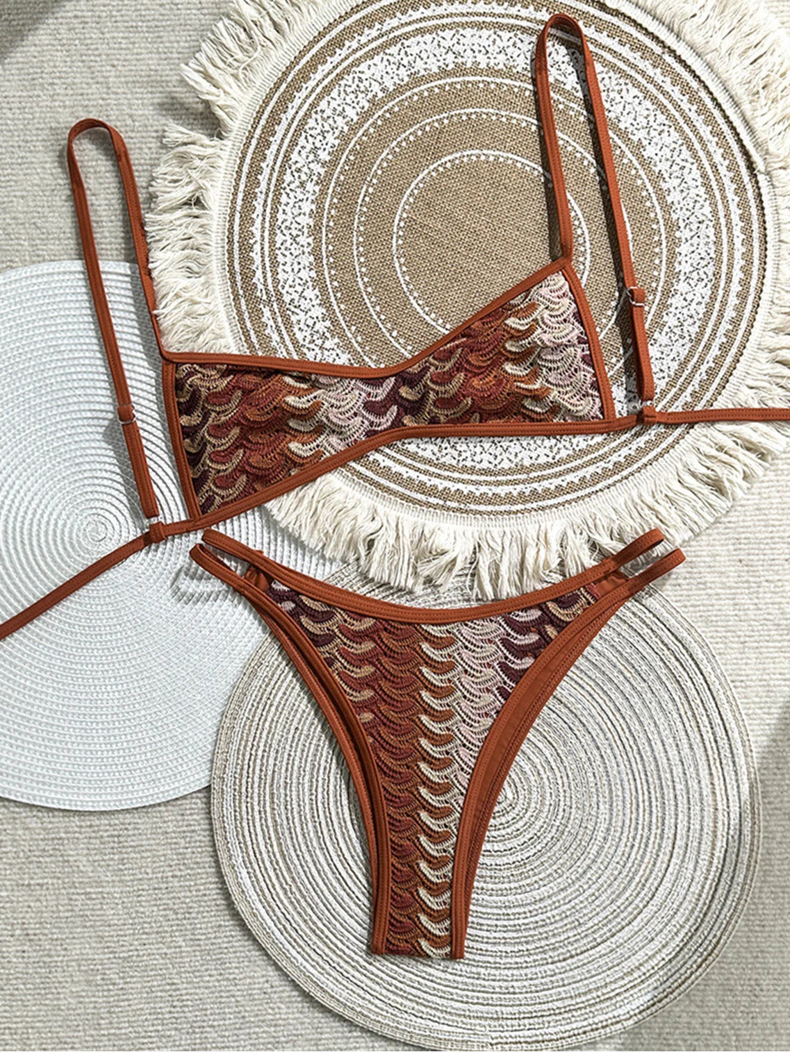 Sexy Printed High Leg Cut Bikini Female Swimsuit Women Swimwear Two-Pieces Bikini New 2026