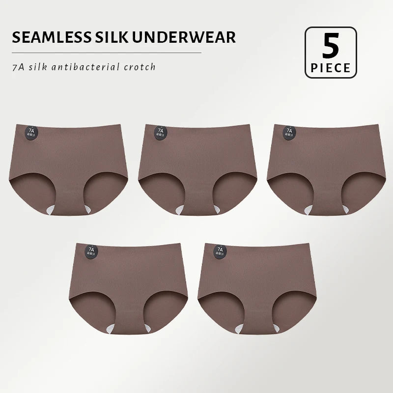 Panties Woman Underwear Ultra-Thin High Elastic Invisible Briefs Soft Breathable Female Lingerie