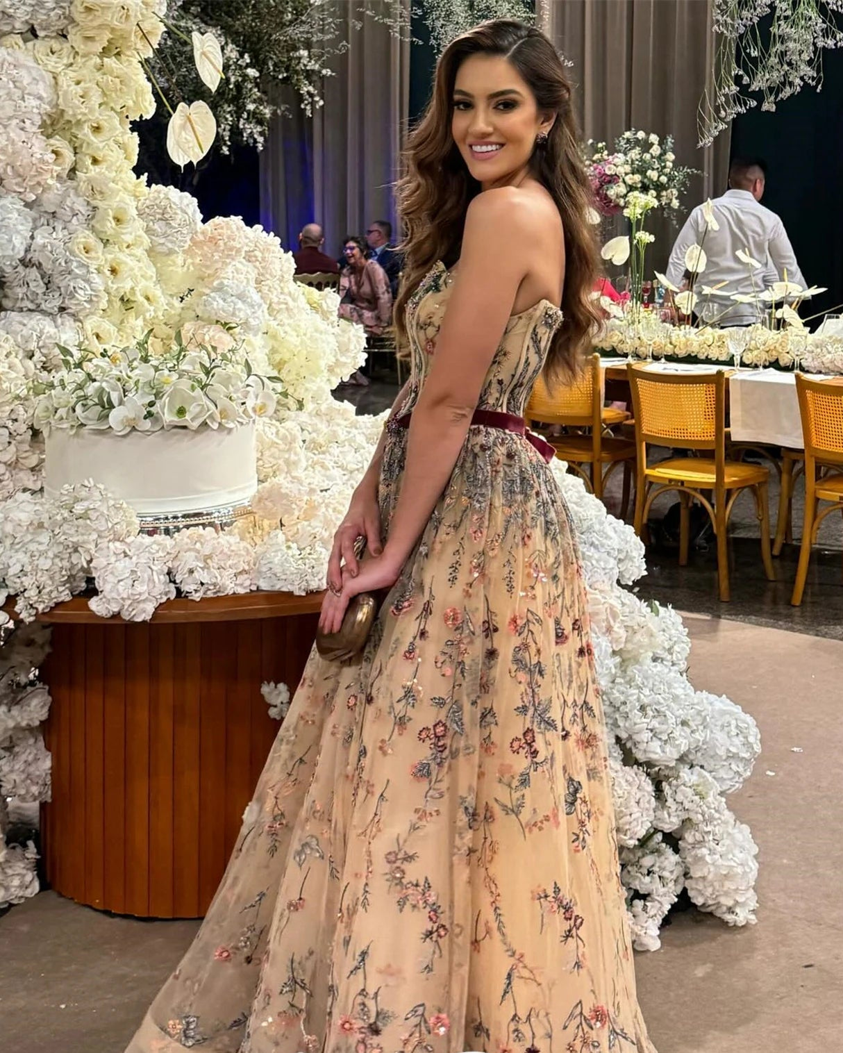 Sharon Happy Evening Dresses for Special Occasions Wedding Party Dresses Elegant