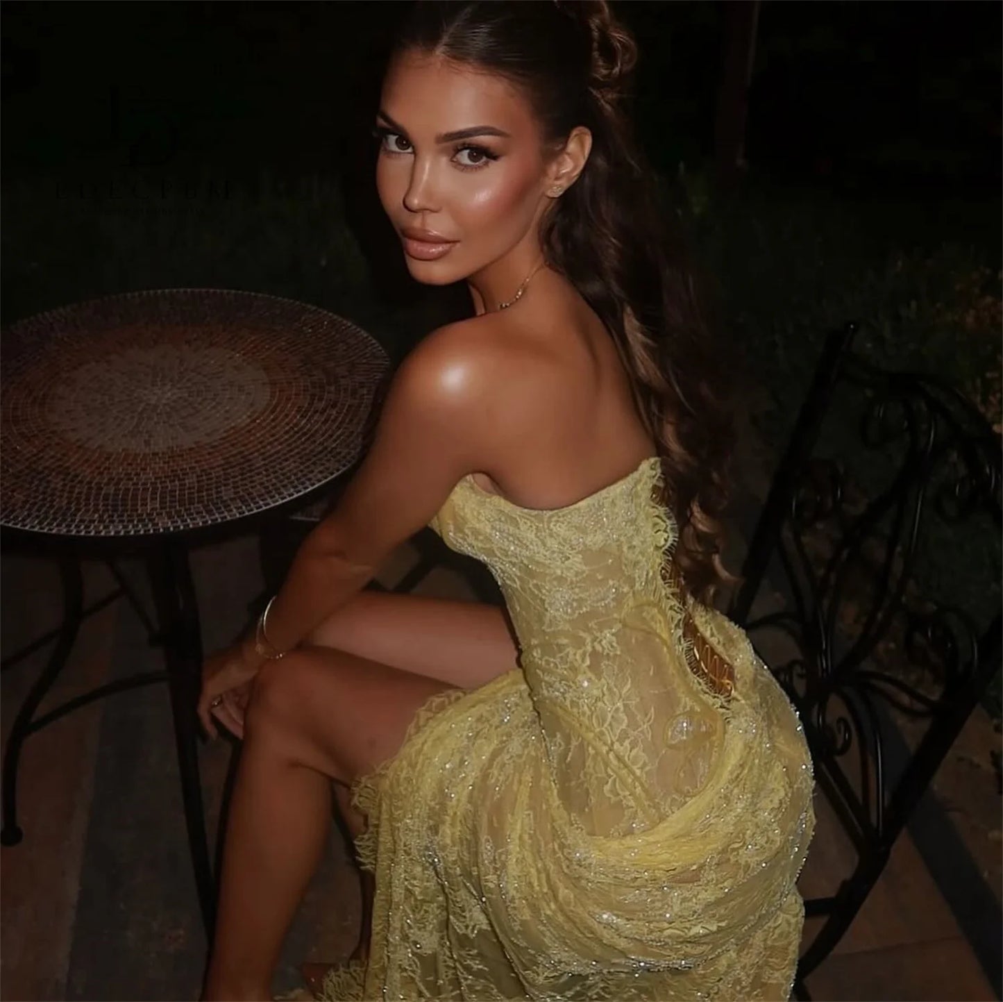 Evening Dresses  Vestidos De Festa Yellow Mermaid Beautiful Prom Dresses Store Sexy 2025