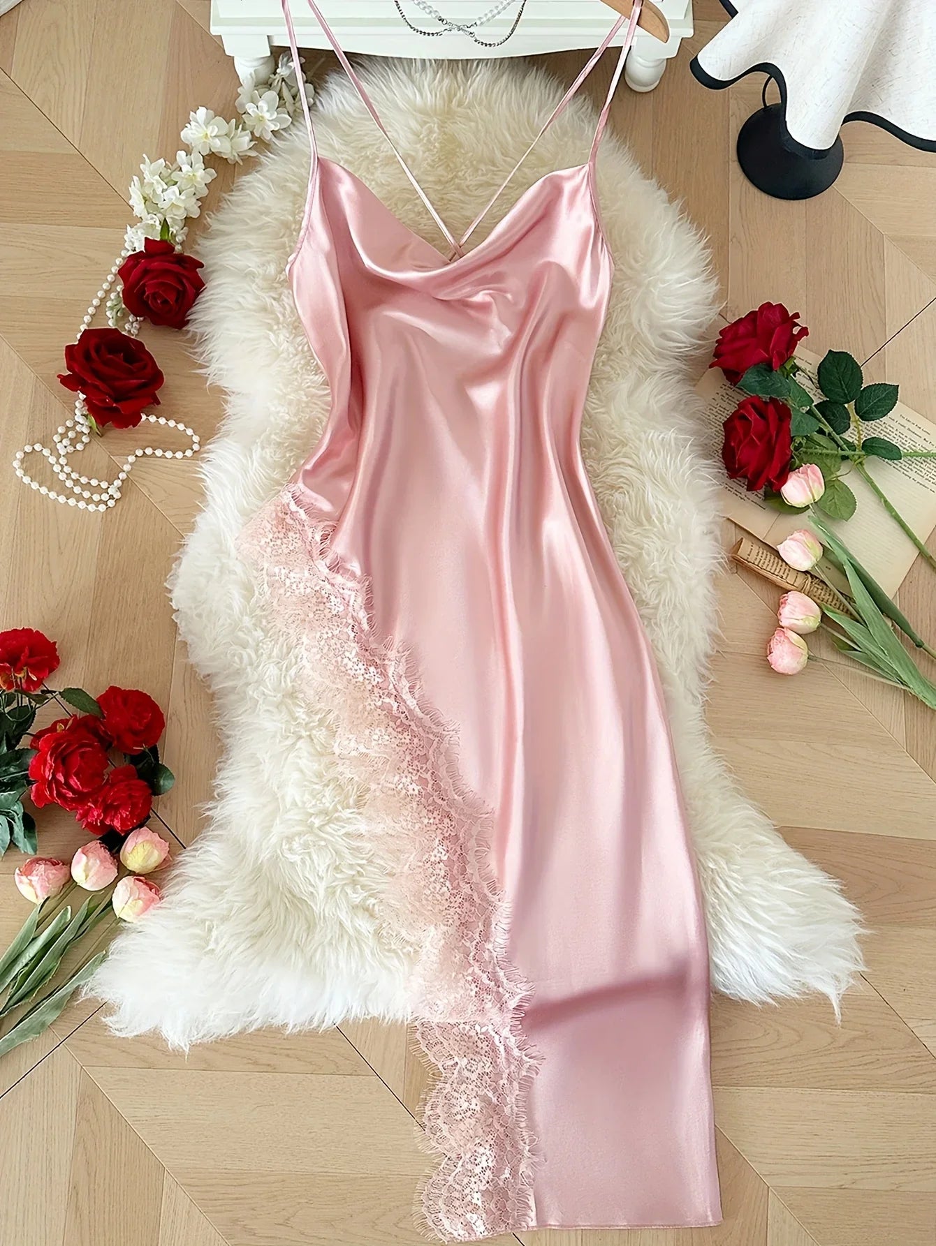 Sexy Pajamas Comfortable And Casual Long And Comfortable Women's Nightgown