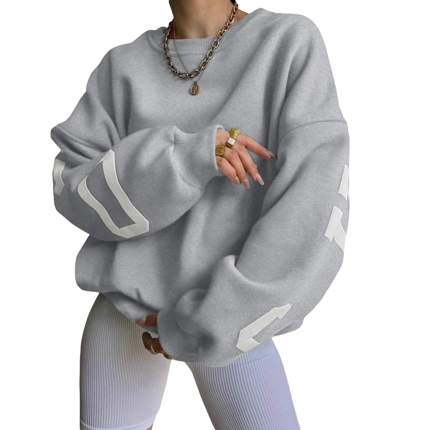 Sweatshirt Evasê em Algodão